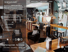 Tablet Screenshot of 10boulevard.com